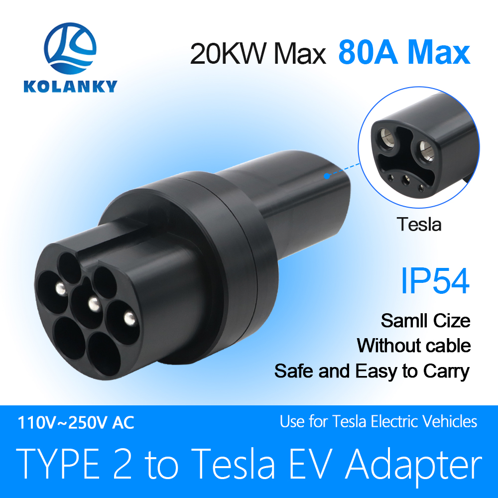 Ev Charger Adapter - Adaptateur de chargeur EV Type 2
