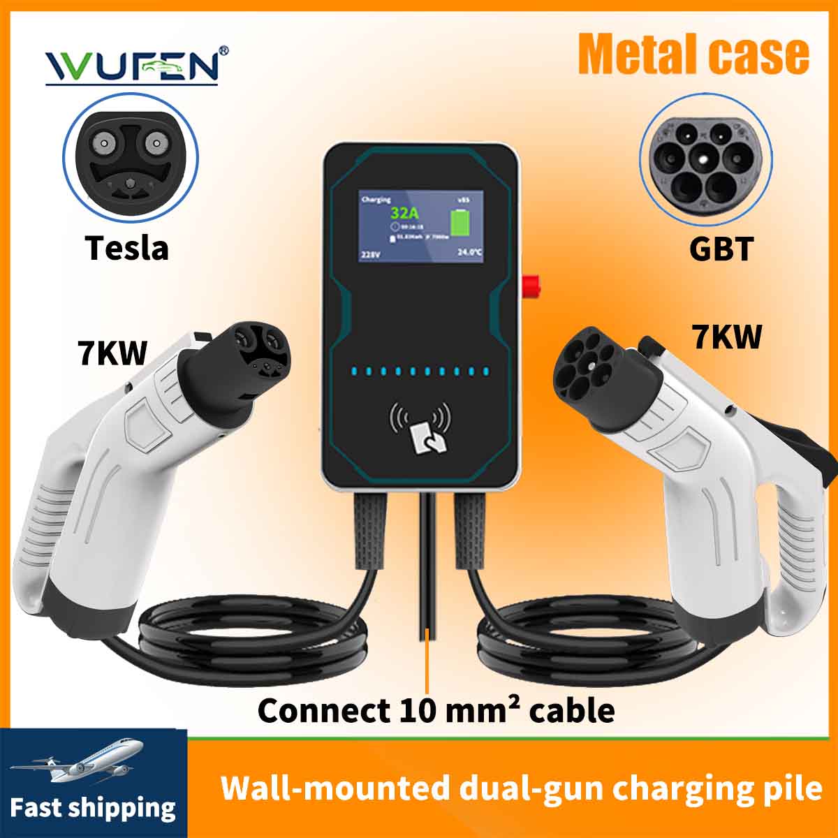 Wallbox Ev - WUFEN EVSE Wallbox Chargeur de voiture