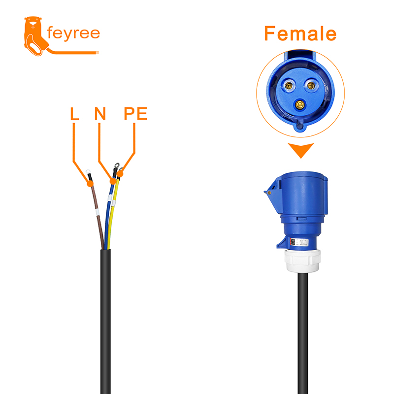 Chargeur EV Feyree, prise feme - Portable Ev Charger avis et prix