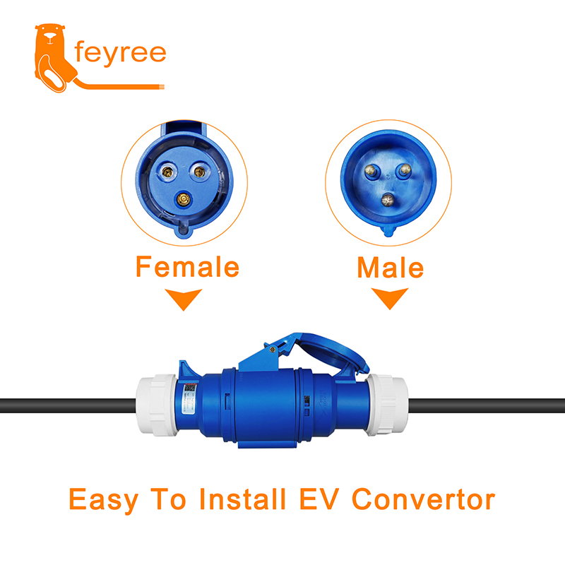 Chargeur EV Feyree, prise feme - Portable Ev Charger avis et prix