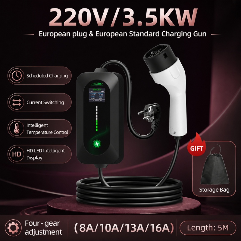 Chargeur de véhicule électriqu - Ev Charging Cable avis et prix