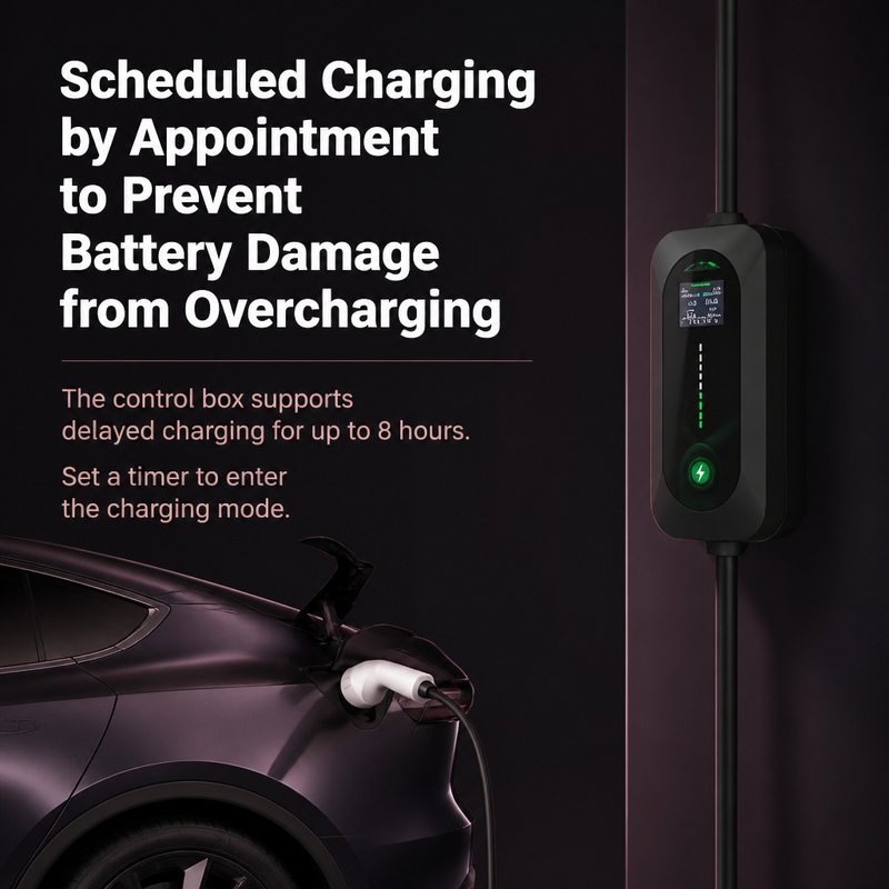 Chargeur de véhicule électriqu - Ev Charging Cable avis et prix